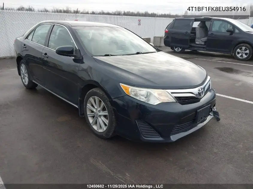 4T1BF1FK8EU354916 2014 Toyota Camry L/Se/Le/Xle