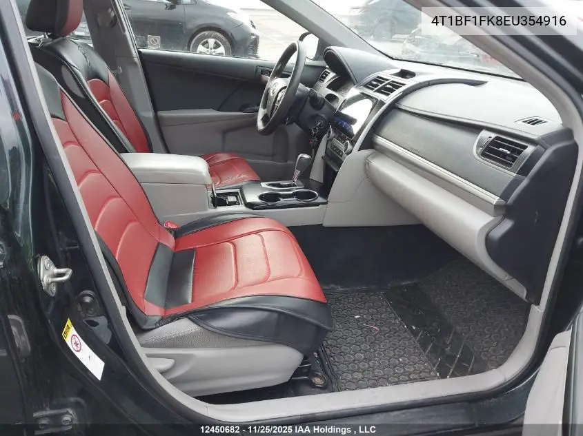 4T1BF1FK8EU354916 2014 Toyota Camry L/Se/Le/Xle