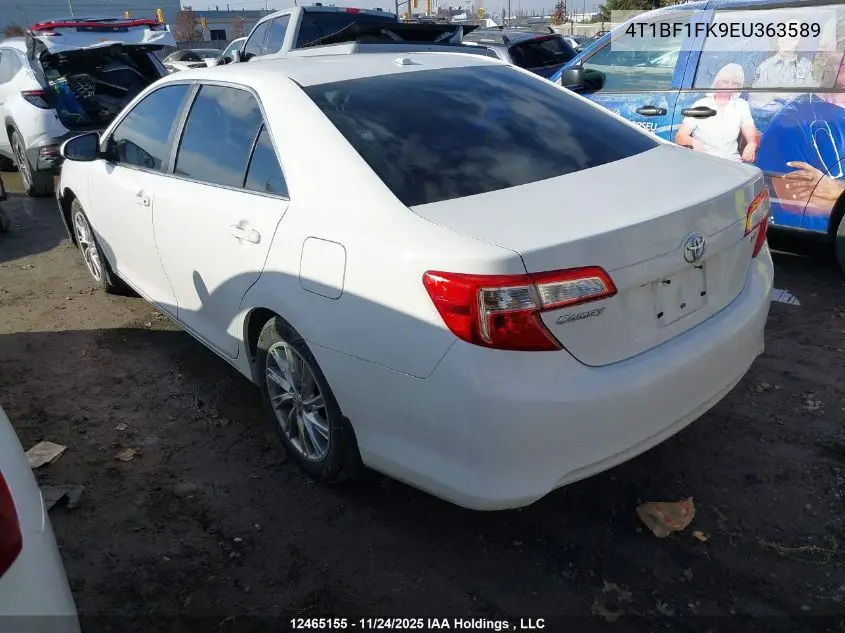 4T1BF1FK9EU363589 2014 Toyota Camry Le