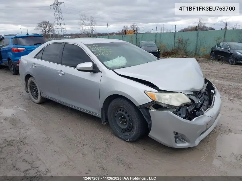 4T1BF1FK3EU763700 2014 Toyota Camry L/Se/Le/Xle