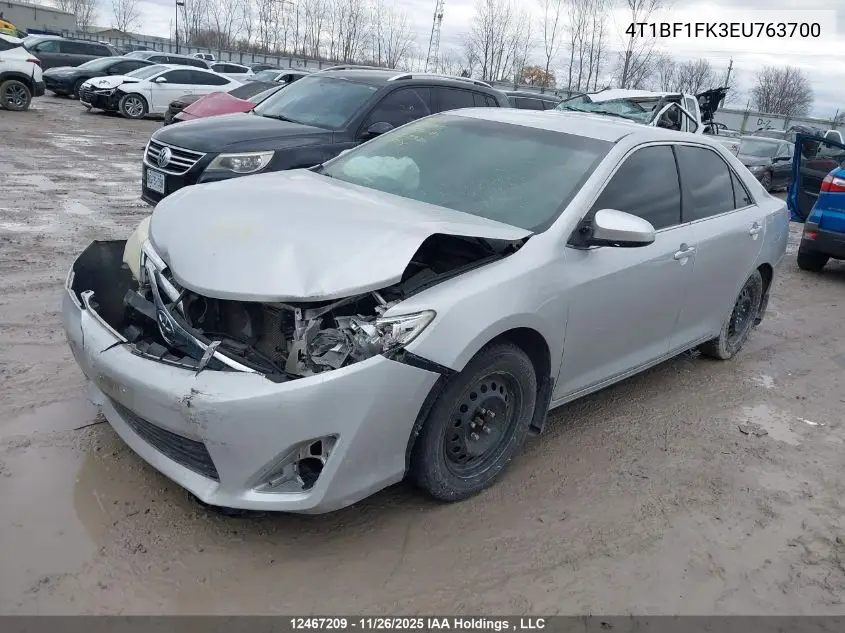 4T1BF1FK3EU763700 2014 Toyota Camry L/Se/Le/Xle