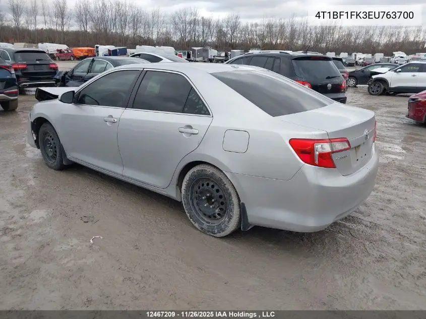 4T1BF1FK3EU763700 2014 Toyota Camry L/Se/Le/Xle