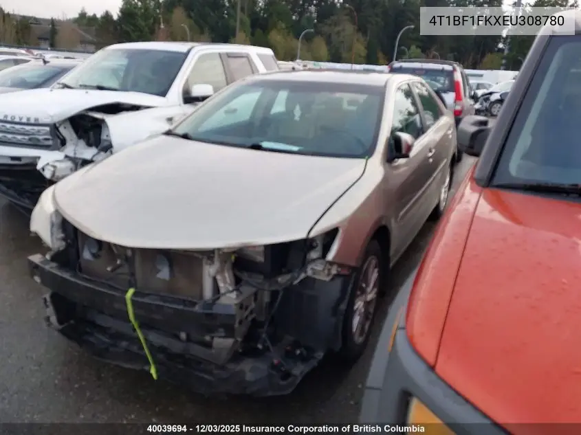 4T1BF1FKXEU308780 2014 Toyota Camry