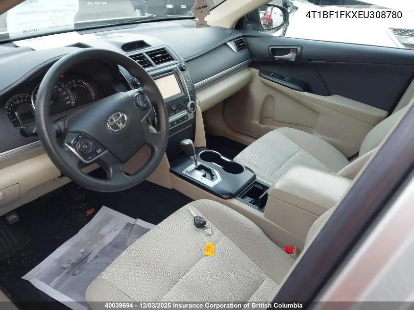 4T1BF1FKXEU308780 2014 Toyota Camry