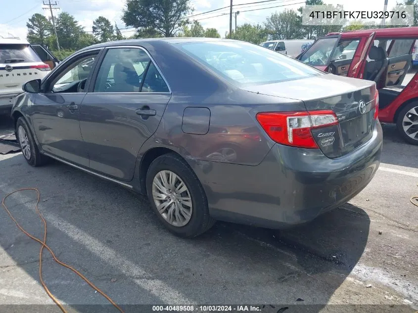 4T1BF1FK7EU329716 2014 Toyota Camry Le