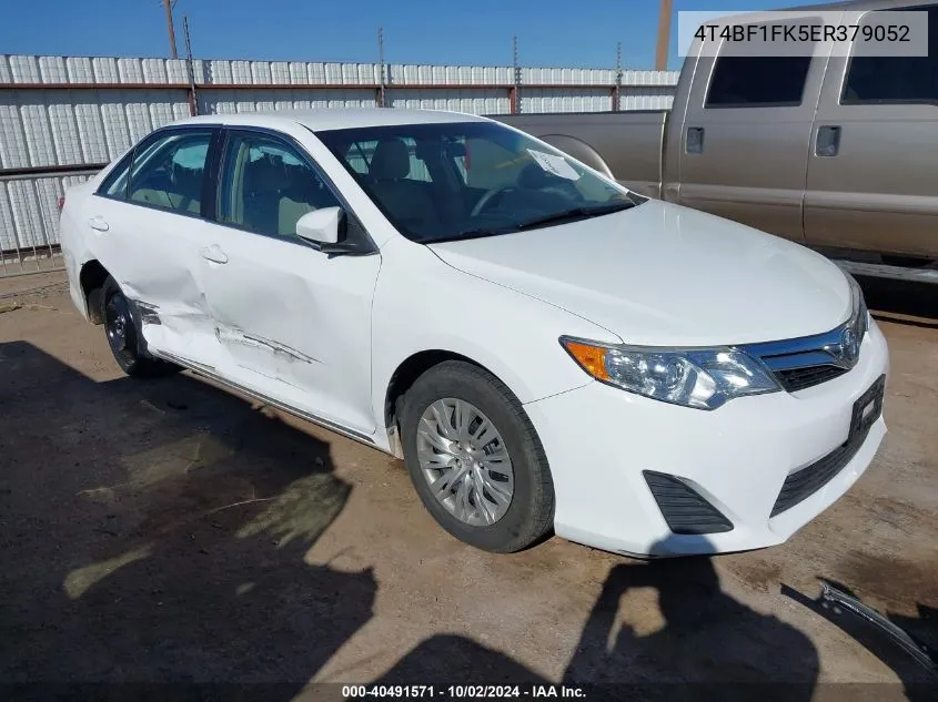 4T4BF1FK5ER379052 2014 Toyota Camry Le