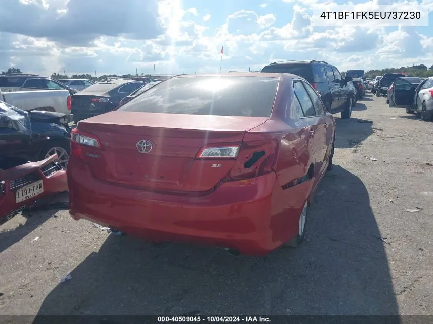 4T1BF1FK5EU737230 2014 Toyota Camry Se