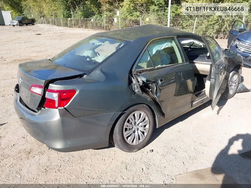 4T1BF1FKXEU846668 2014 Toyota Camry L