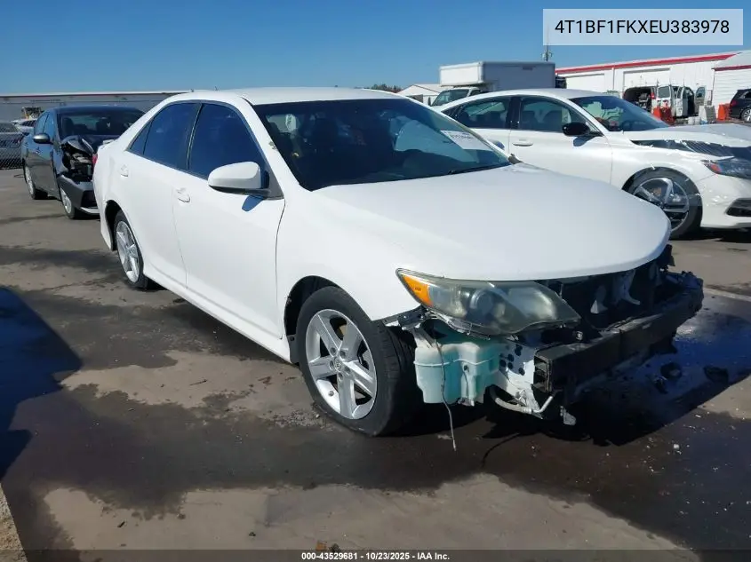 4T1BF1FKXEU383978 2014 Toyota Camry Se