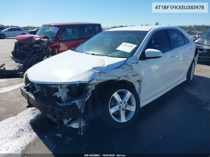 4T1BF1FKXEU383978 2014 Toyota Camry Se