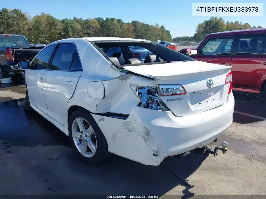 4T1BF1FKXEU383978 2014 Toyota Camry Se