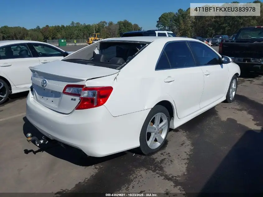 4T1BF1FKXEU383978 2014 Toyota Camry Se