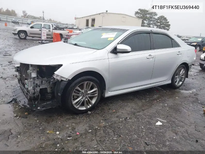 4T1BF1FK5EU369440 2014 Toyota Camry Se