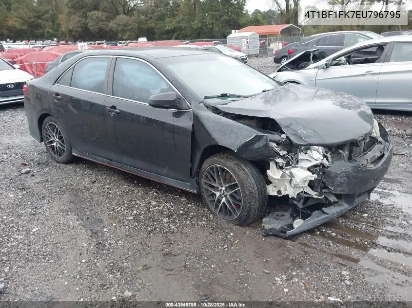 4T1BF1FK7EU796795 2014 Toyota Camry Se