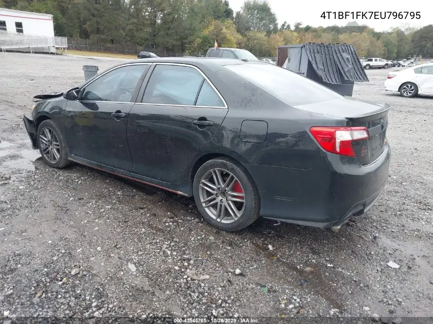 4T1BF1FK7EU796795 2014 Toyota Camry Se
