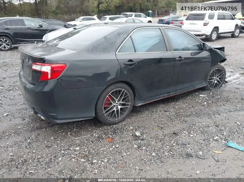 4T1BF1FK7EU796795 2014 Toyota Camry Se