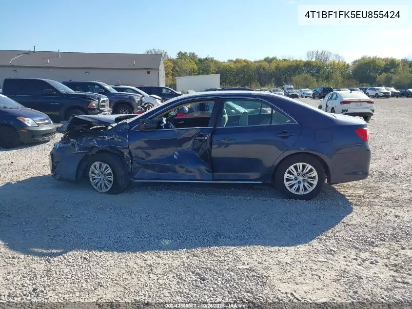4T1BF1FK5EU855424 2014 Toyota Camry Le