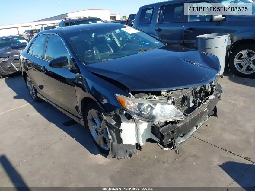 4T1BF1FK5EU408625 2014 Toyota Camry Se Sport