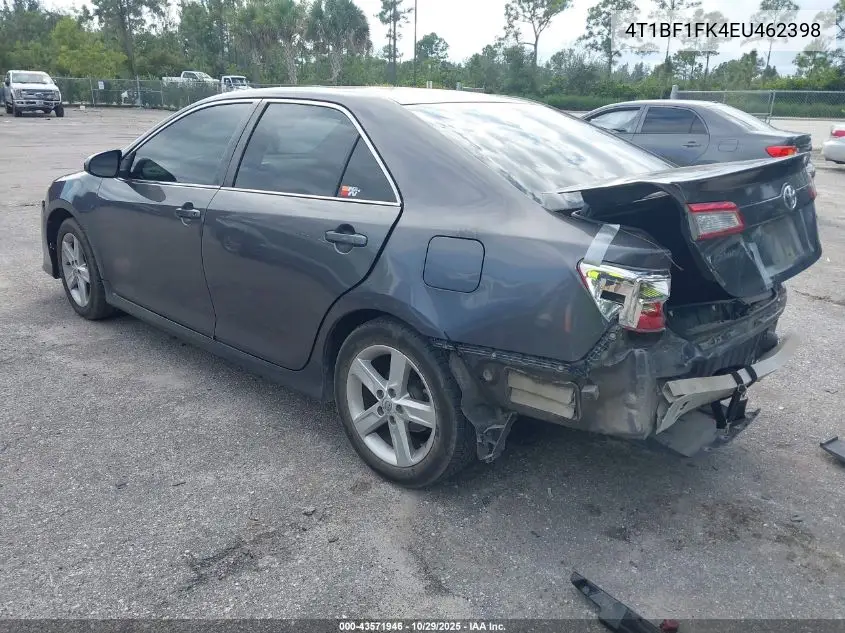 4T1BF1FK4EU462398 2014 Toyota Camry Se