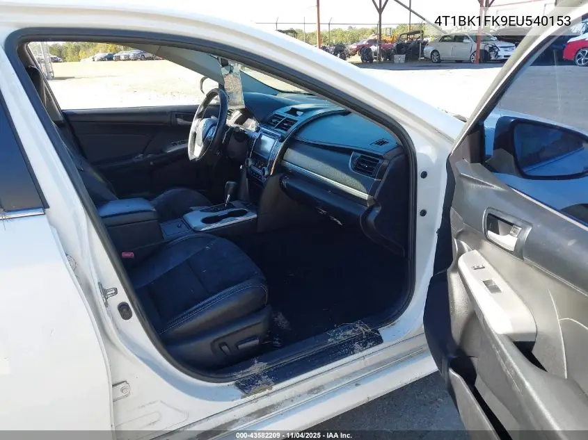 4T1BK1FK9EU540153 2014 Toyota Camry Se V6