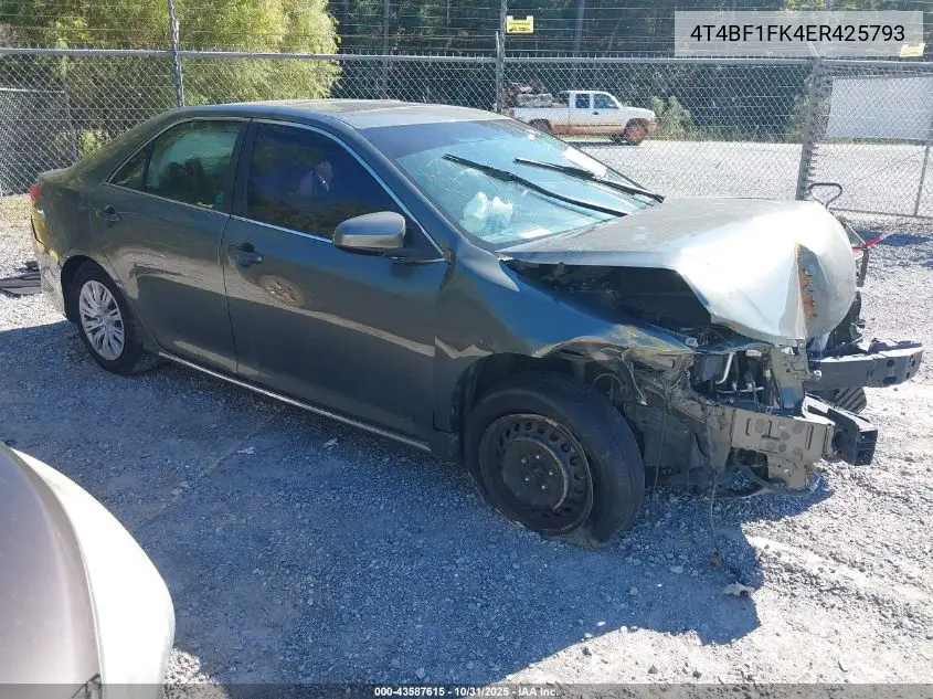 4T4BF1FK4ER425793 2014 Toyota Camry Le