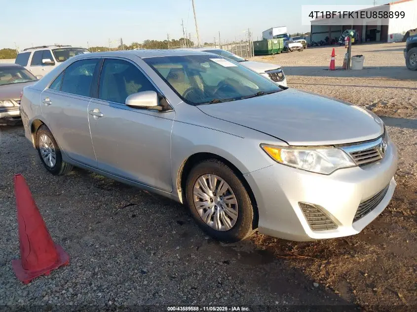 4T1BF1FK1EU858899 2014 Toyota Camry L
