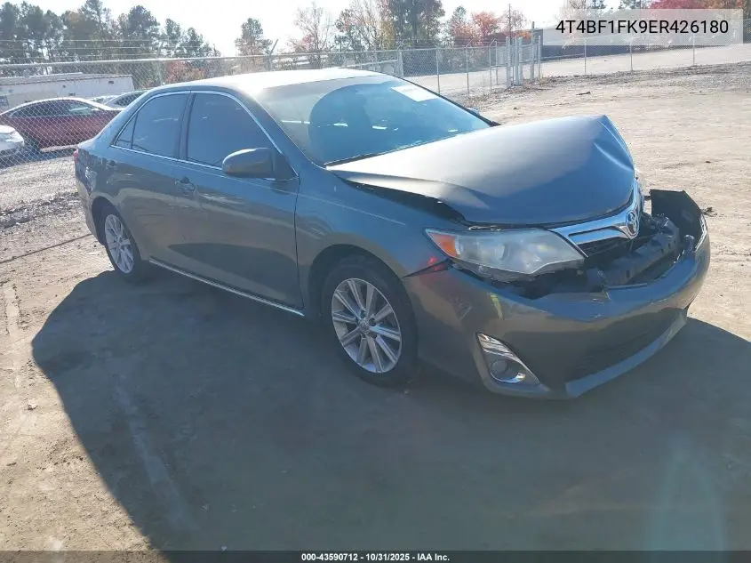4T4BF1FK9ER426180 2014 Toyota Camry Xle