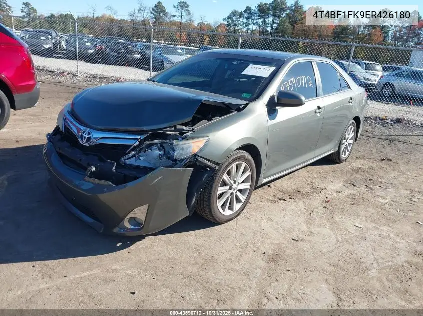 4T4BF1FK9ER426180 2014 Toyota Camry Xle