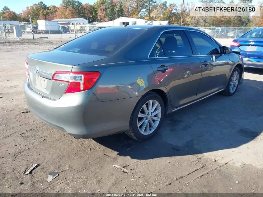 4T4BF1FK9ER426180 2014 Toyota Camry Xle
