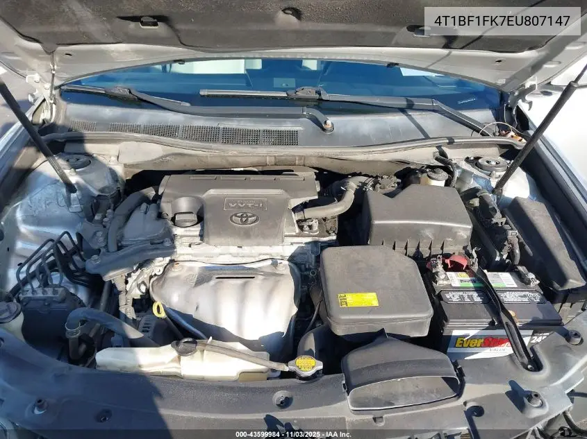 4T1BF1FK7EU807147 2014 Toyota Camry L