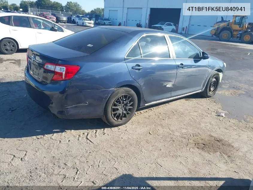 4T1BF1FK5EU840941 2014 Toyota Camry Le