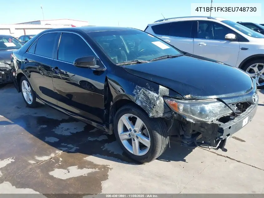 4T1BF1FK3EU748730 2014 Toyota Camry Se
