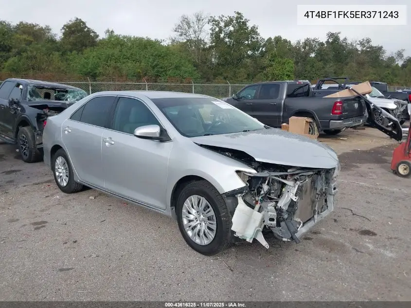 4T4BF1FK5ER371243 2014 Toyota Camry Le