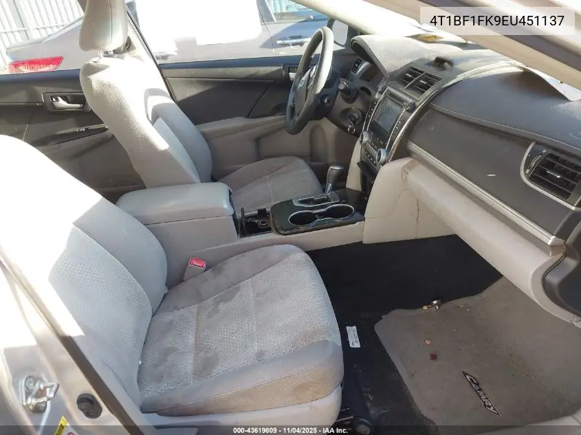4T1BF1FK9EU451137 2014 Toyota Camry Le