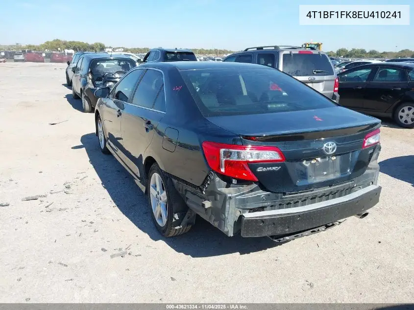4T1BF1FK8EU410241 2014 Toyota Camry Se