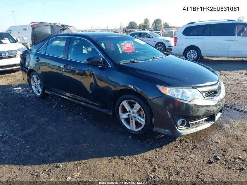 4T1BF1FK2EU831081 2014 Toyota Camry Se