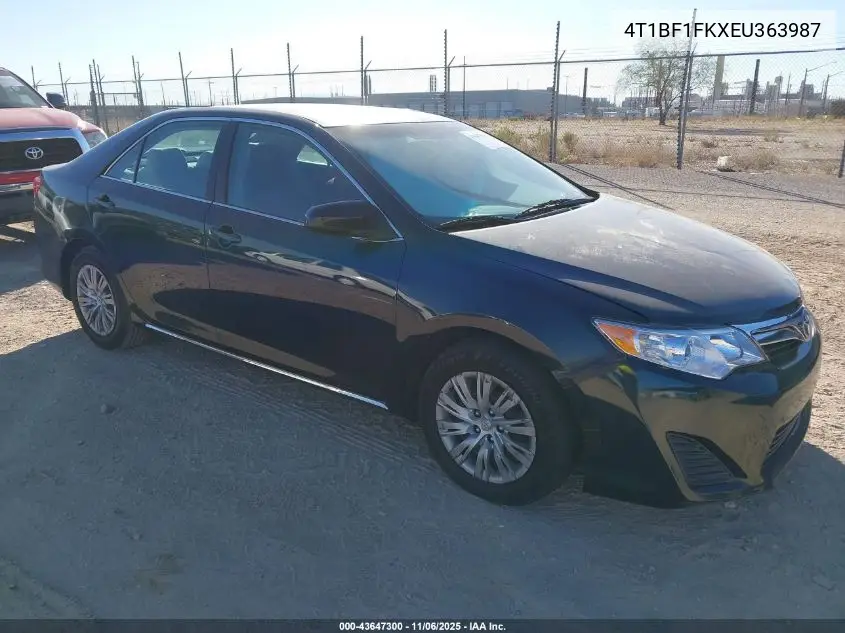4T1BF1FKXEU363987 2014 Toyota Camry Le