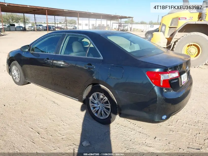 4T1BF1FKXEU363987 2014 Toyota Camry Le