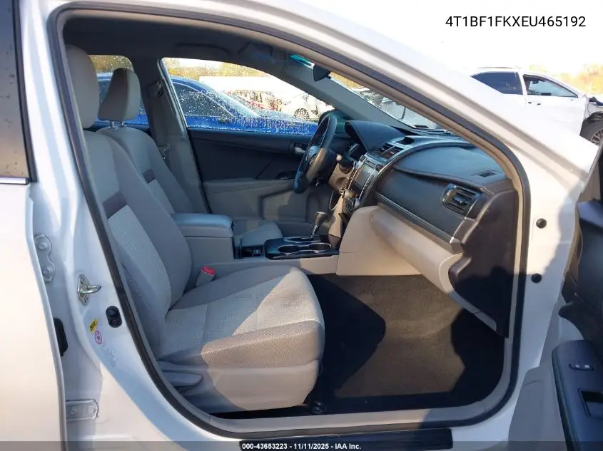 4T1BF1FKXEU465192 2014 Toyota Camry Le