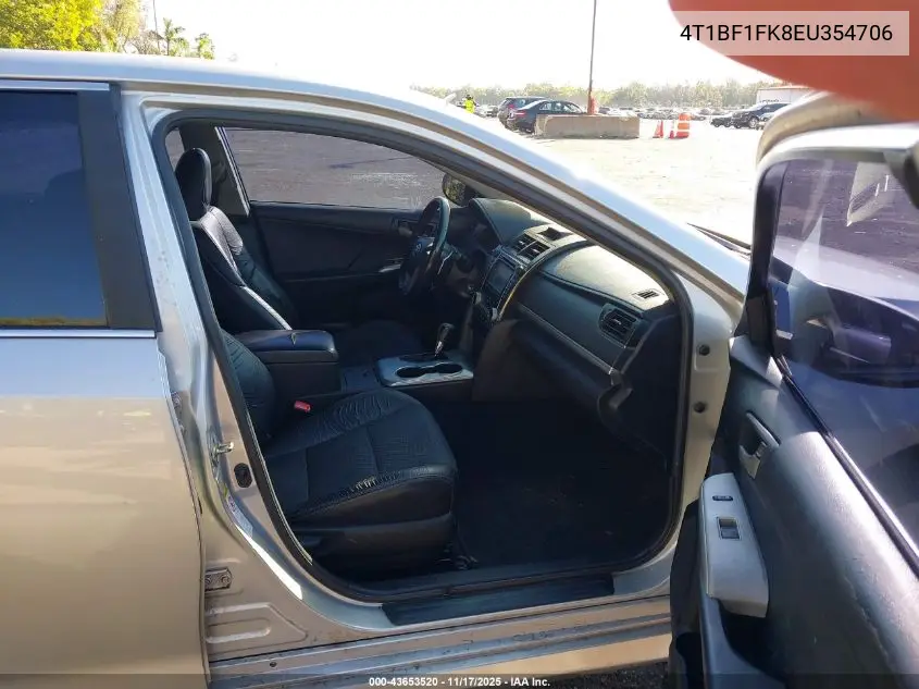 4T1BF1FK8EU354706 2014 Toyota Camry Se