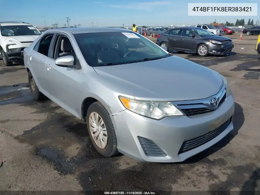 4T4BF1FK8ER383421 2014 Toyota Camry Le