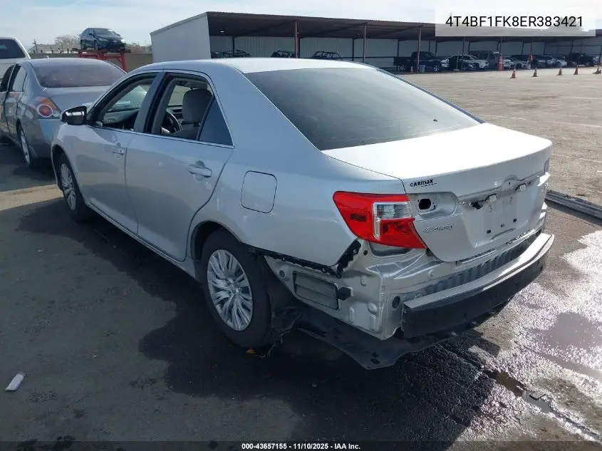 4T4BF1FK8ER383421 2014 Toyota Camry Le