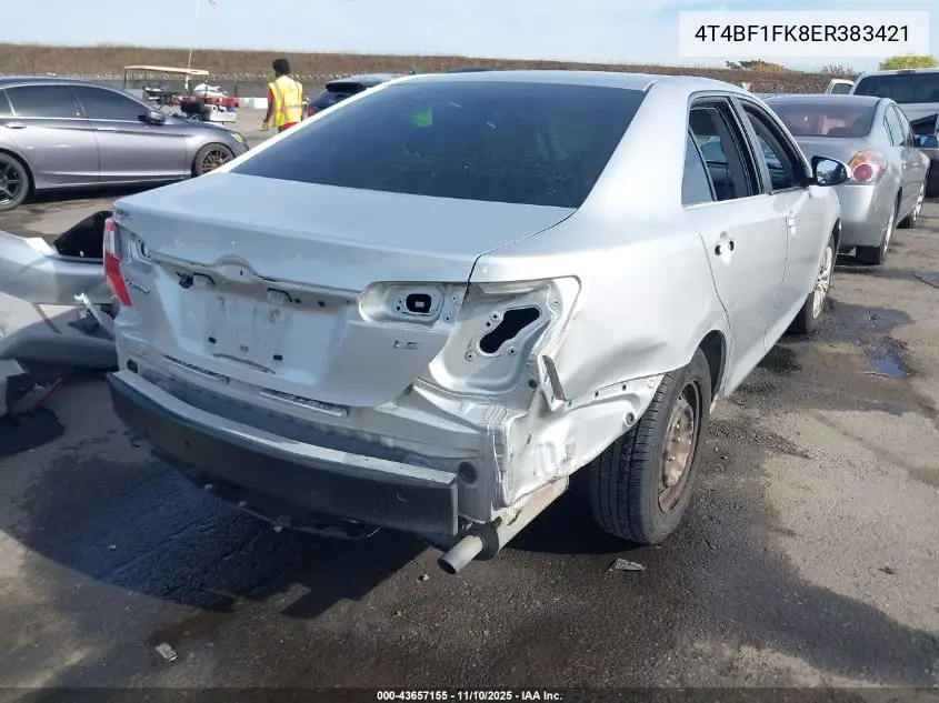 4T4BF1FK8ER383421 2014 Toyota Camry Le