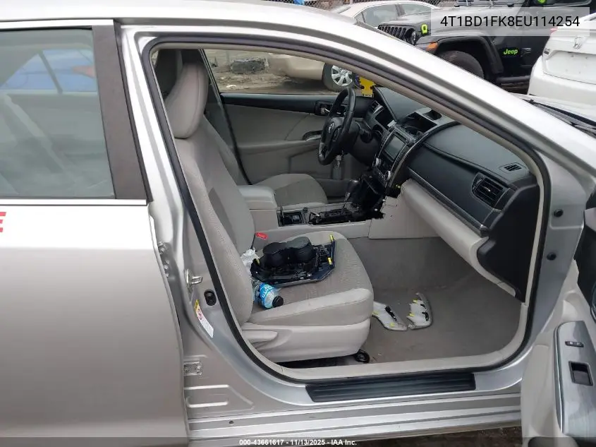 4T1BD1FK8EU114254 2014 Toyota Camry Hybrid Xle