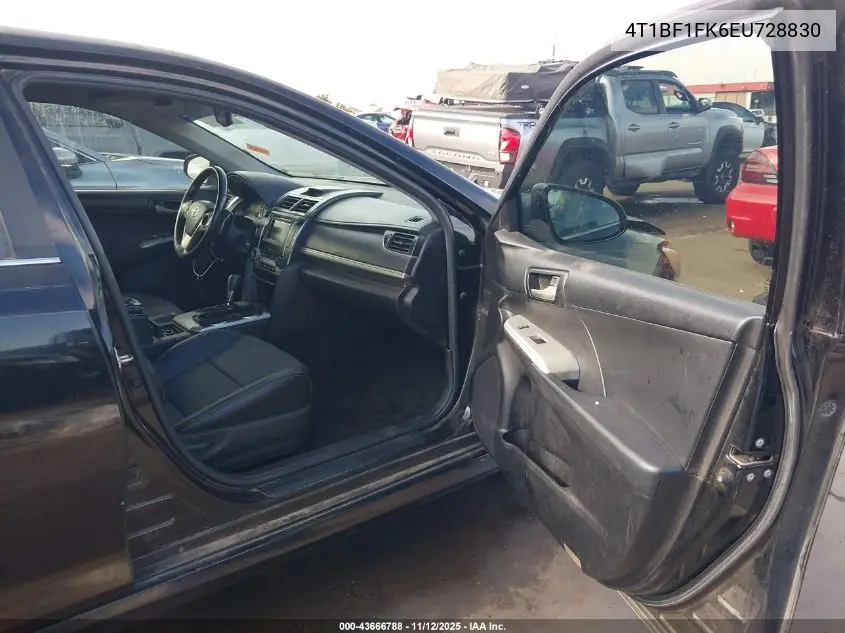 4T1BF1FK6EU728830 2014 Toyota Camry Se