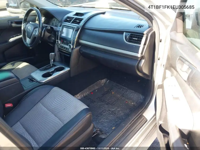 4T1BF1FK1EU305685 2014 Toyota Camry Se