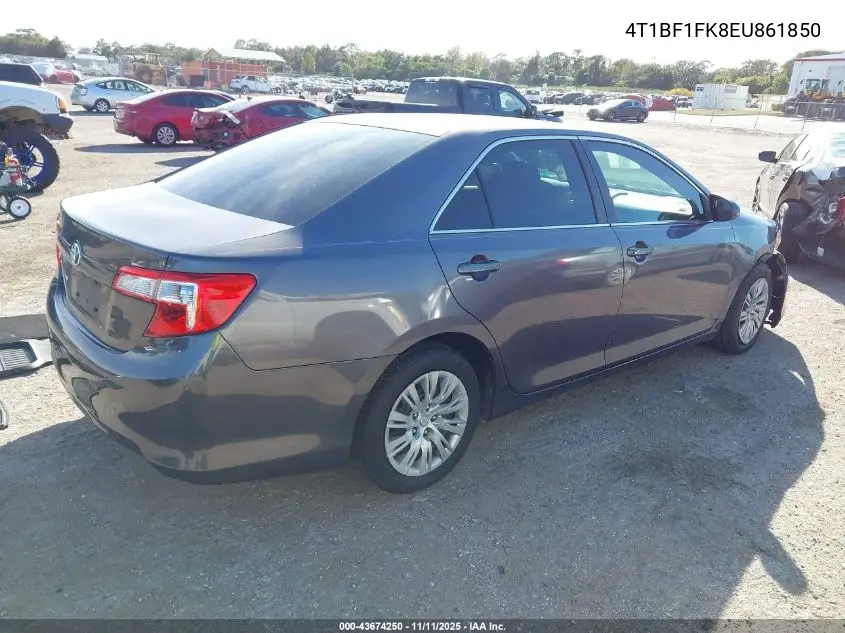 4T1BF1FK8EU861850 2014 Toyota Camry L
