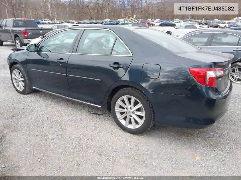 4T1BF1FK7EU435082 2014 Toyota Camry Xle