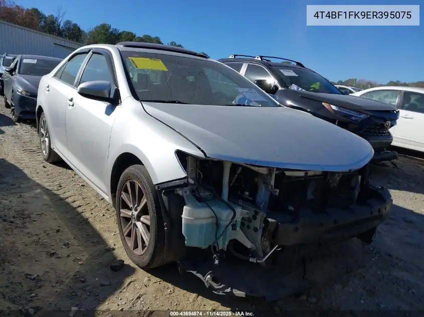 4T4BF1FK9ER395075 2014 Toyota Camry Xle
