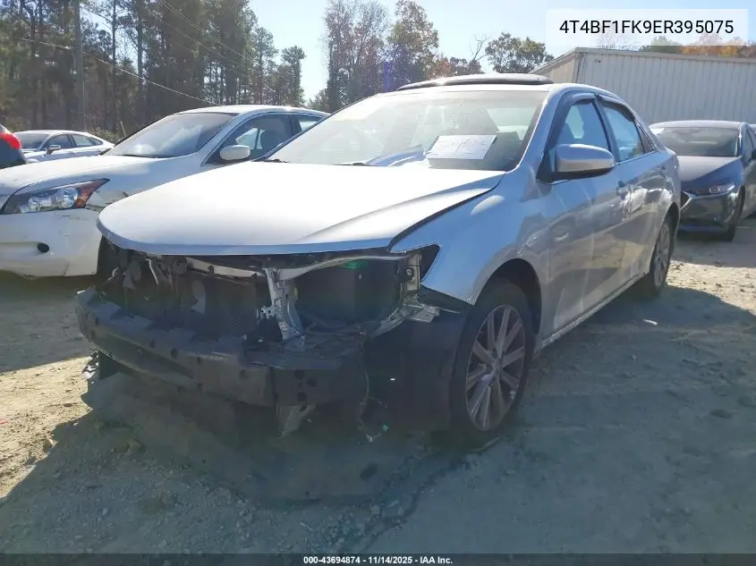 4T4BF1FK9ER395075 2014 Toyota Camry Xle